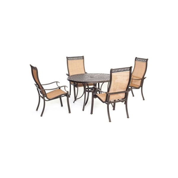 Almo Fulfillment Services Hanover Manor 5 Piece Outdoor Dining Set MANDN5PC - main